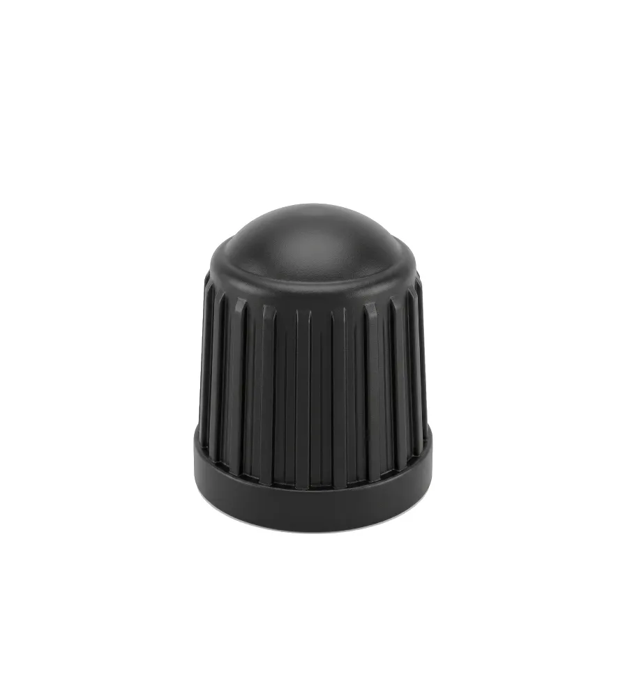 [TVCB] Universal Black Plastic Tyre Valve Caps