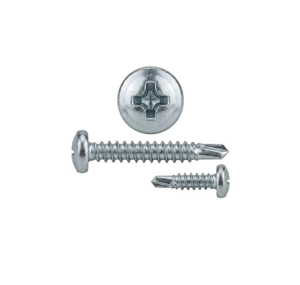 [SDPZ-634-3519] Pan Head Self-Drilling Screws - Bright Zinc (BZP) (No. 6 x 3/4″ (3.5 x 19mm) (Pack of 100))