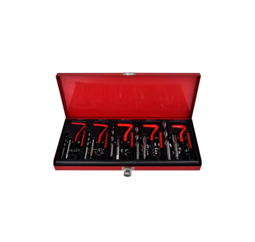 131-Piece Professional Thread Repair Master Kit – HSS Drill & Tap Set for M5 to M12