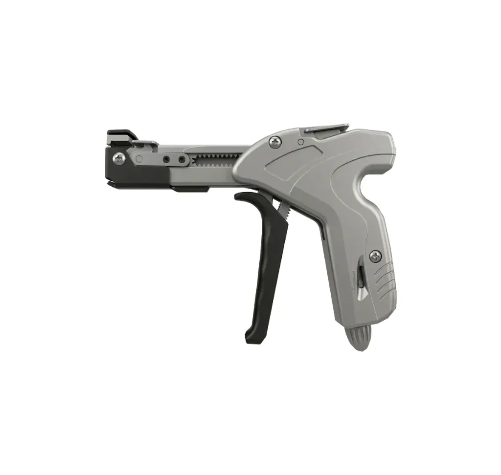 Industrial Stainless Steel Tie Tool - Auto-Tension & Flush-Cut
