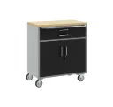 Mobile Industrial Workshop Bench – 100kg Capacity Workstation with Security Drawer & Shelf